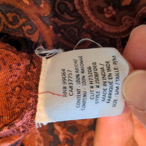 Billabong swimsuit cover up, kimono style, shawl - Picture 8 of 8